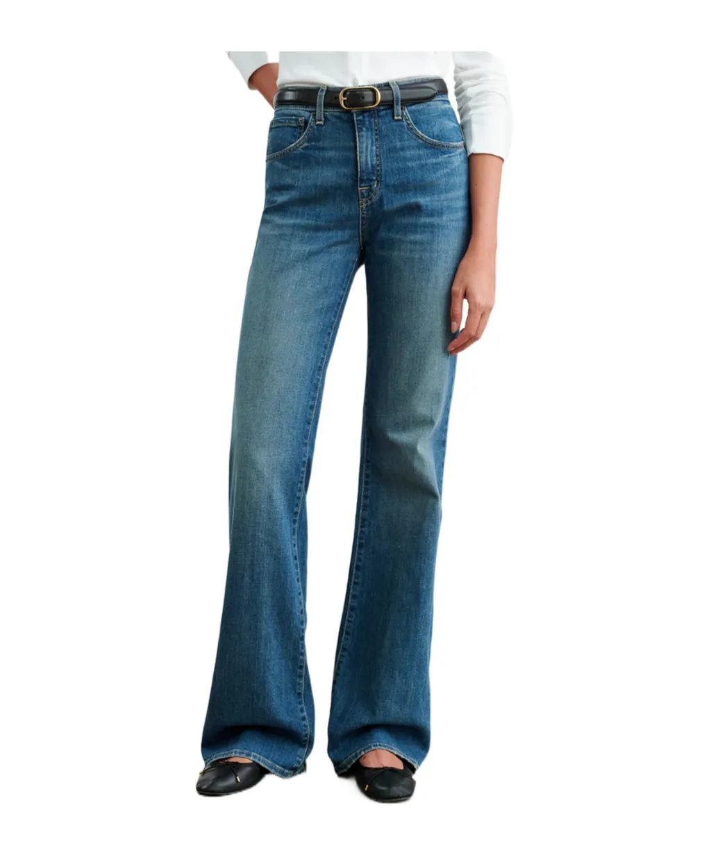 Faded Bootcut Jeans