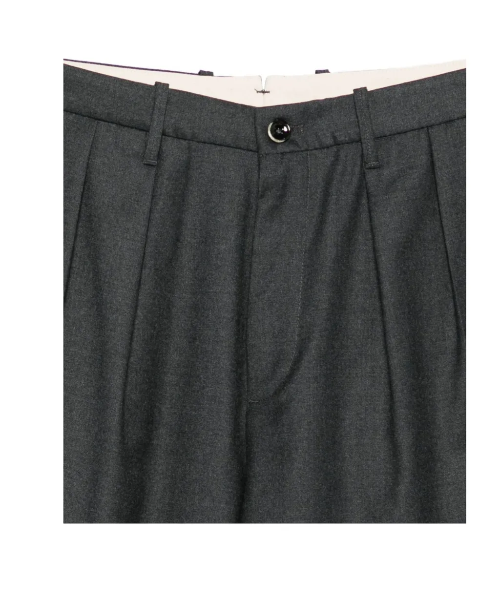Casual Pants With Belt Loops