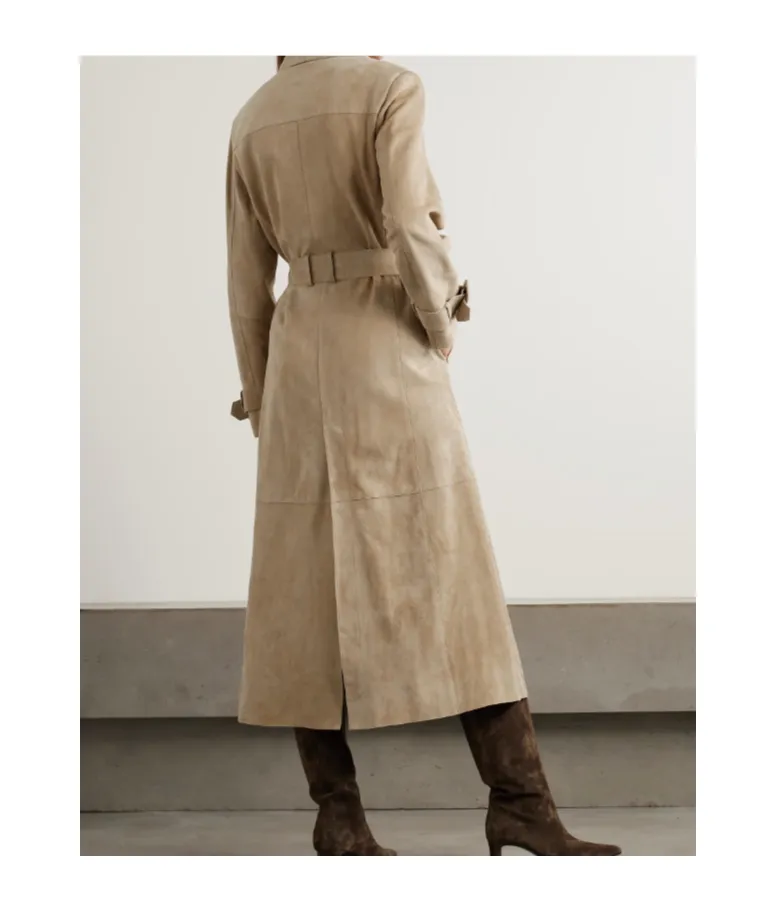 Long-Sleeved Trench Coat