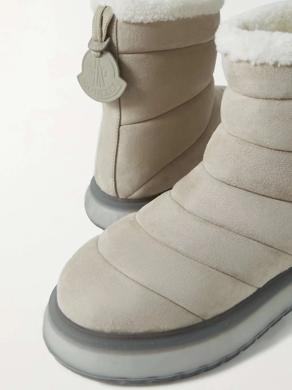 Hermosa Shearling-Lined Suede Ankle Boots