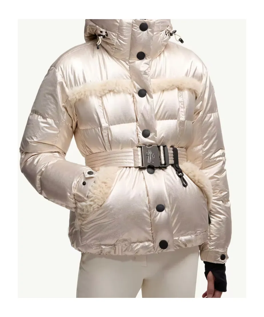 Mondim Metallic Hooded Down Ski Jacket