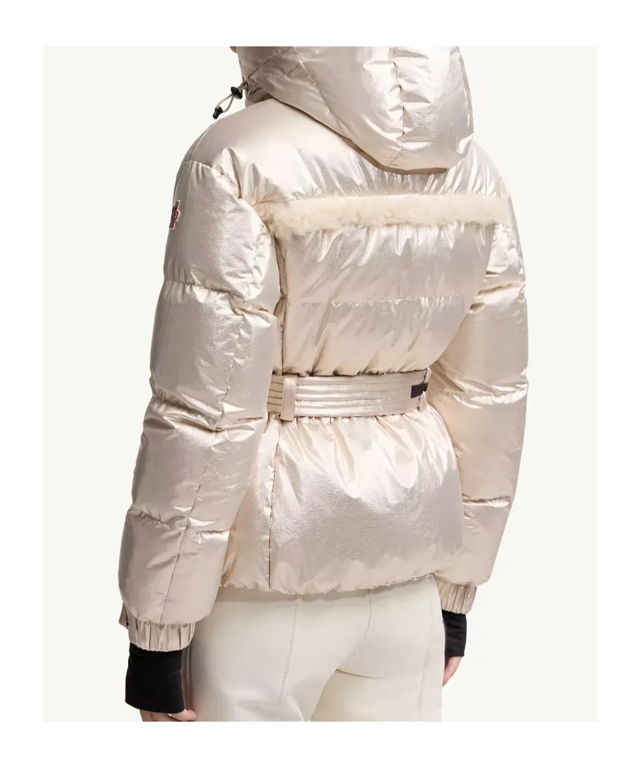 Mondim Metallic Hooded Down Ski Jacket
