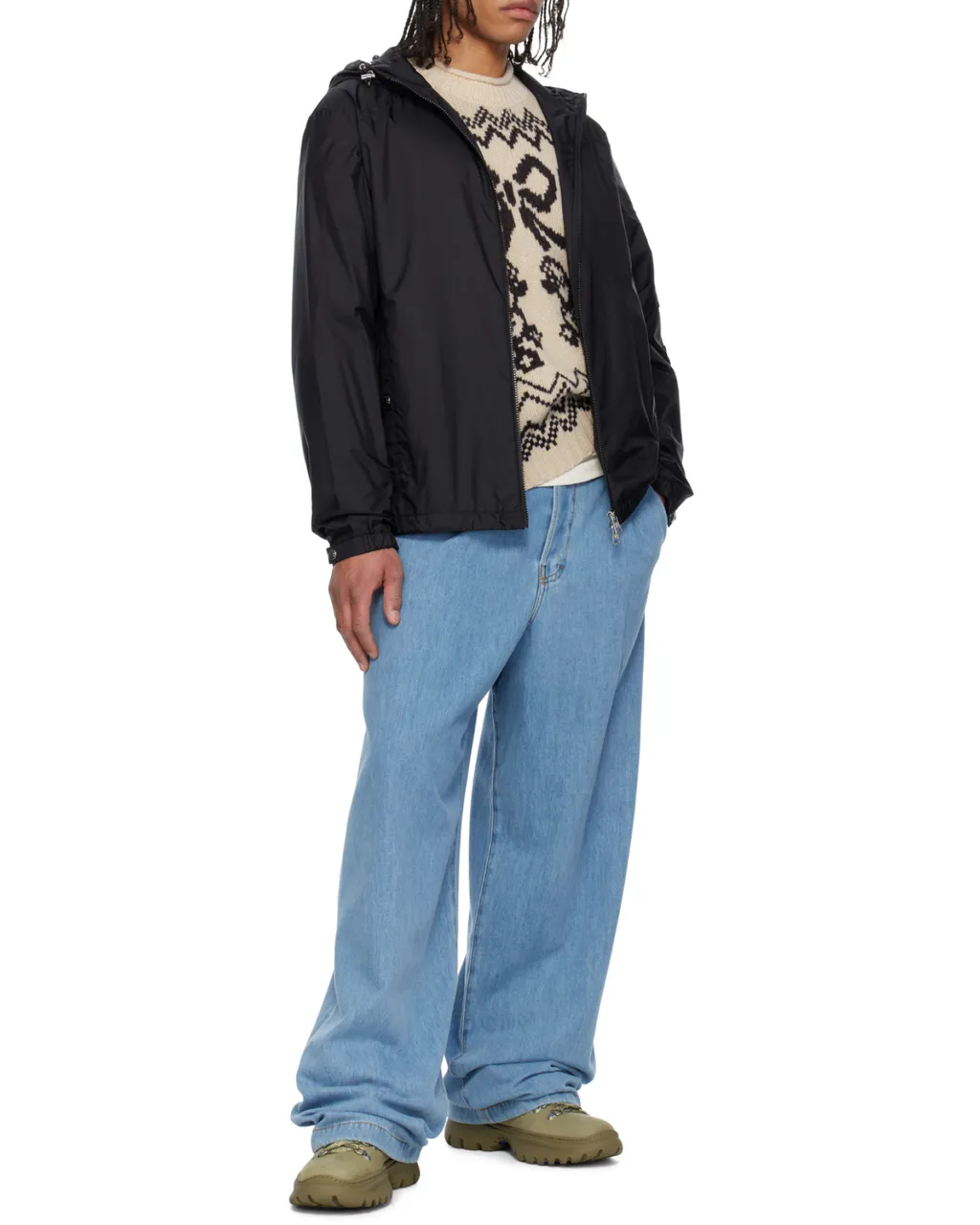 Etiache Hooded Rain Jacket