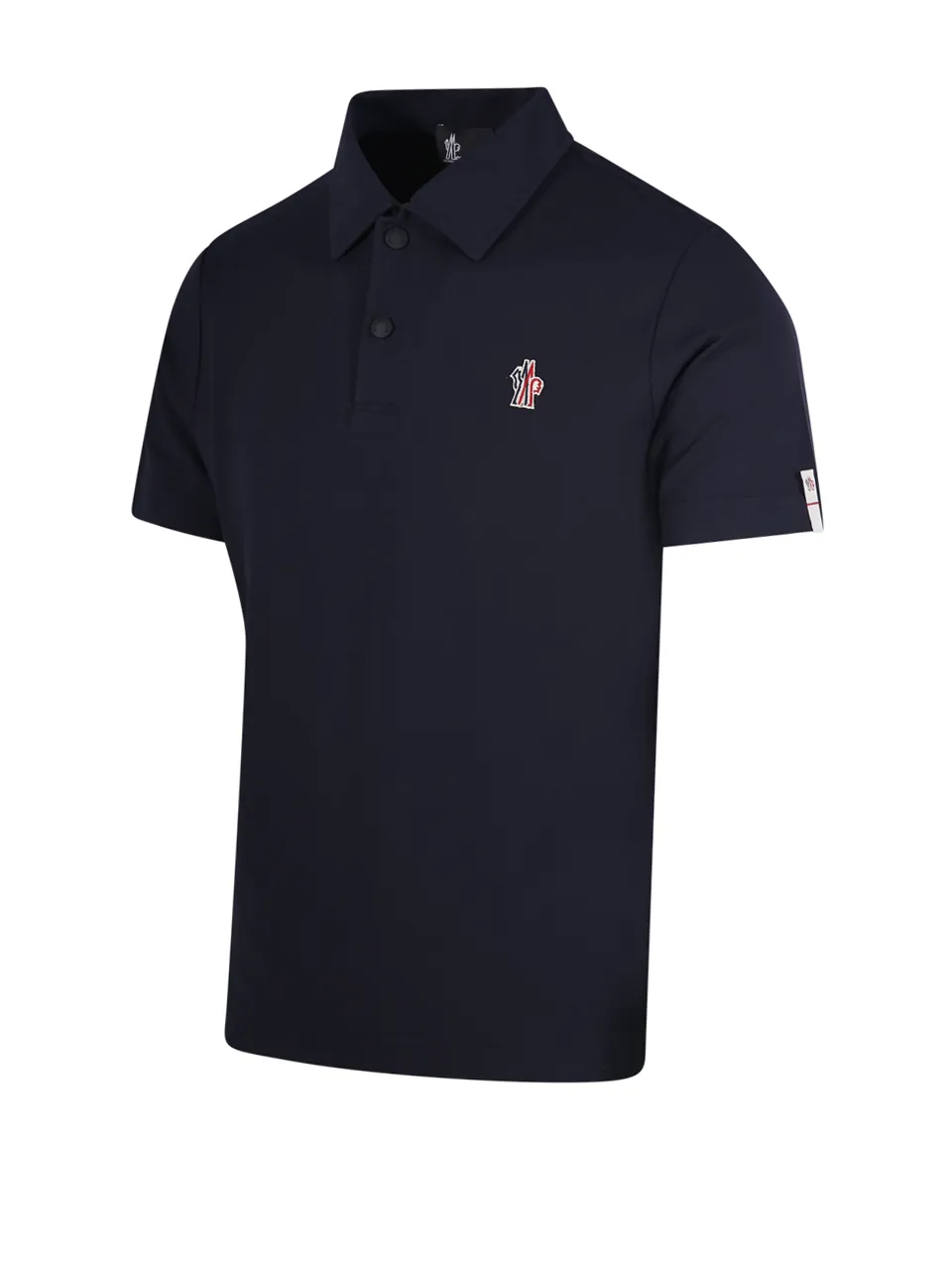 Logo Patch Polo Shirt