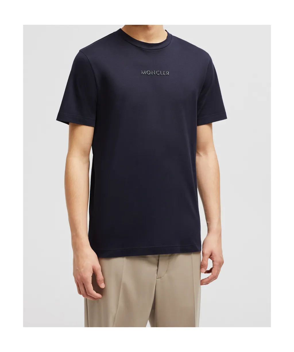 Logo Embroidered Crewneck T-Shirt