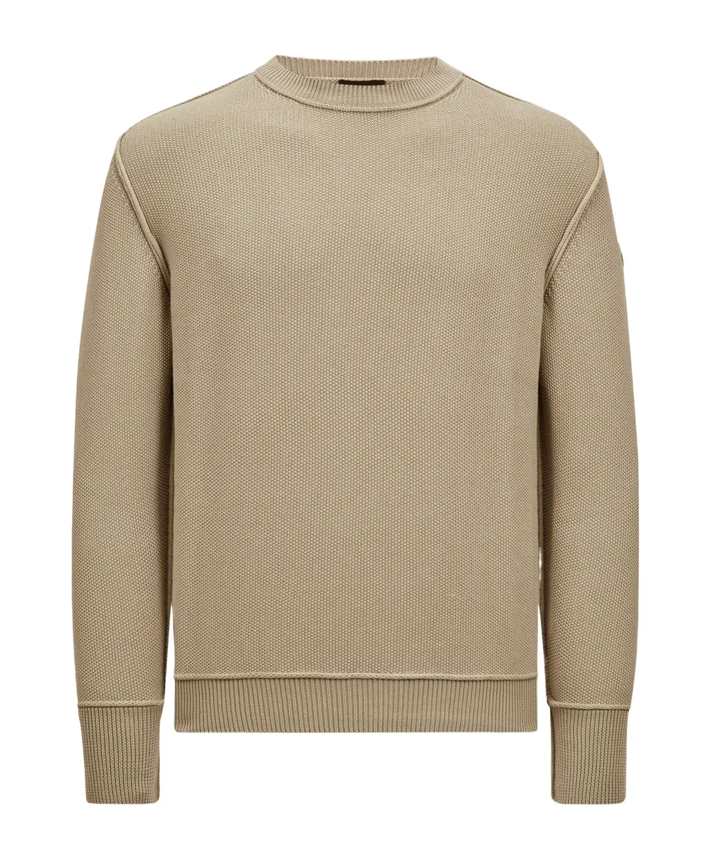 Textured Cotton Sweater