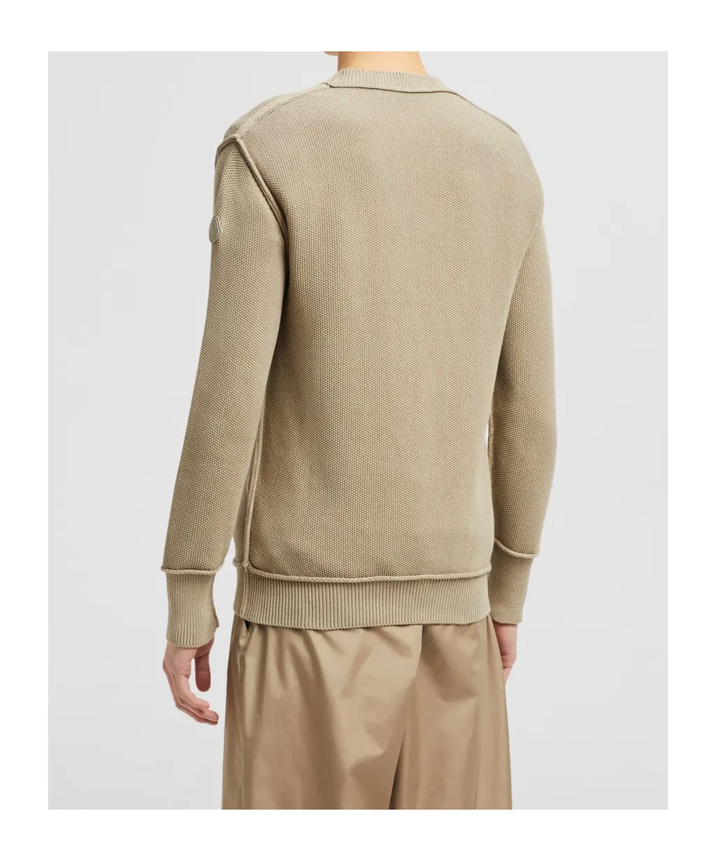 Textured Cotton Sweater