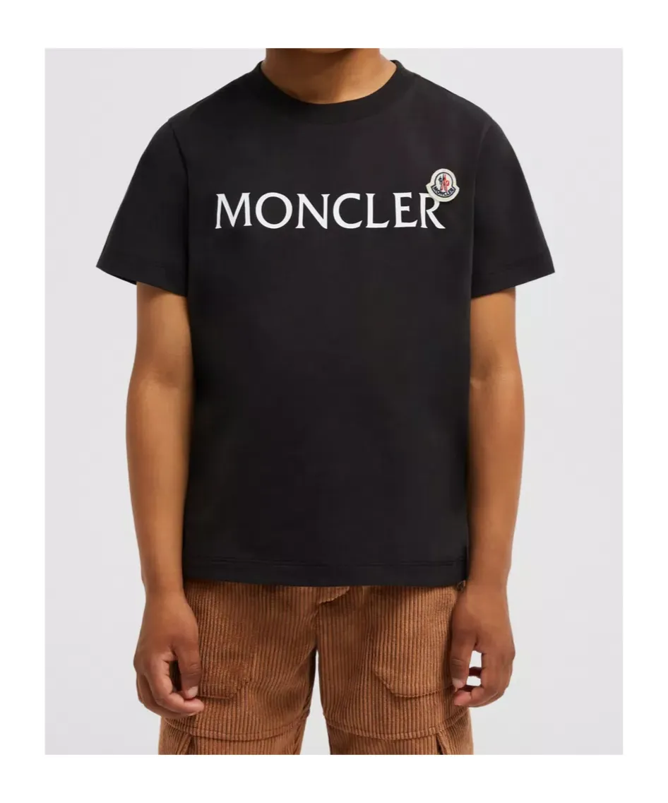 Logo Patch Crewneck T-Shirt