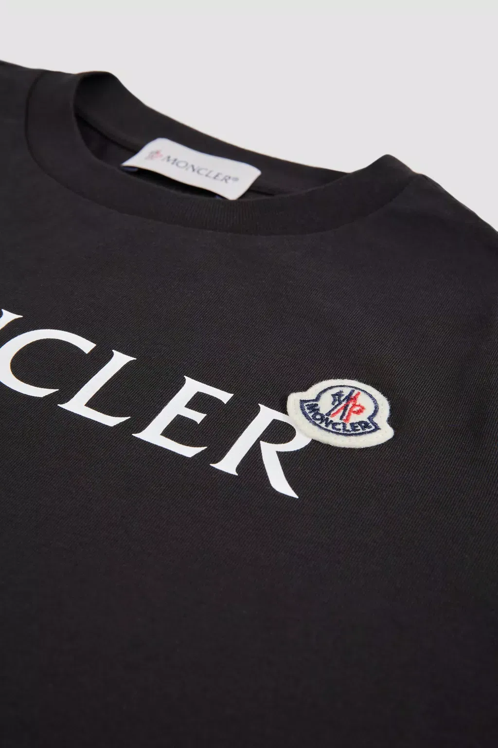 Logo Patch Crewneck T-Shirt