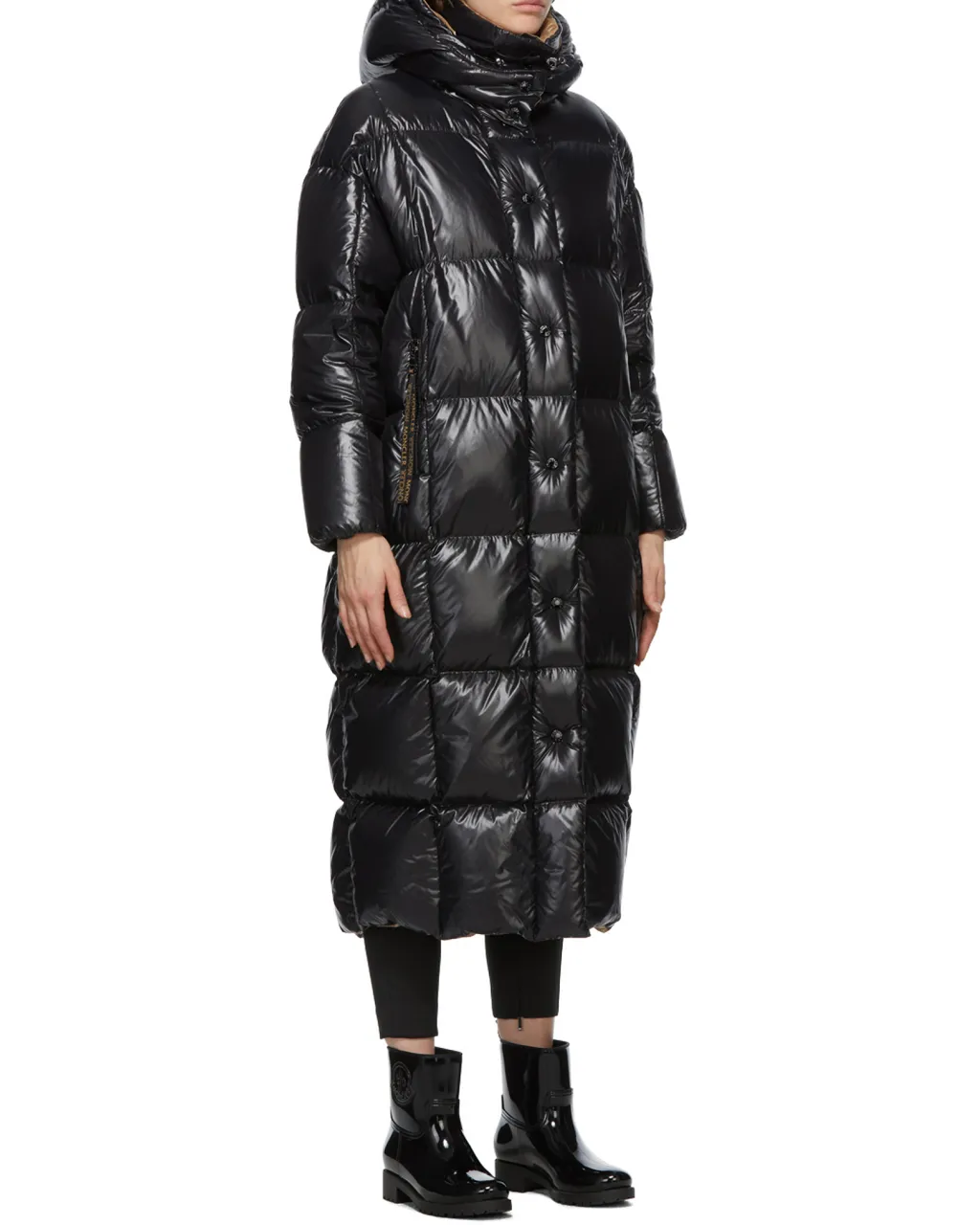 Parnaiba Hooded Long Down Jacket