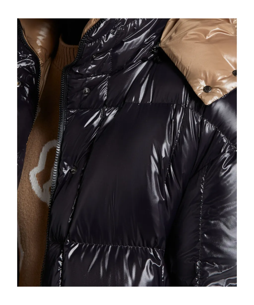 Parnaiba Hooded Long Down Jacket