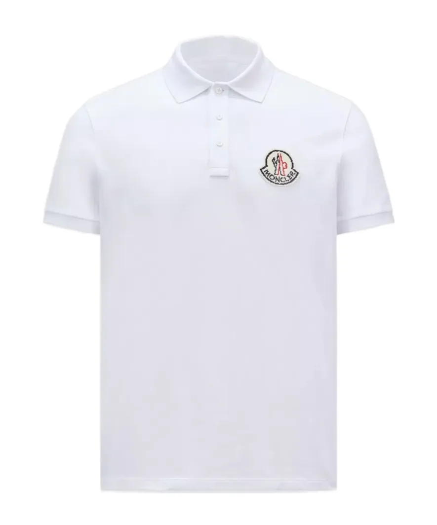 Logo Patch Polo Shirt