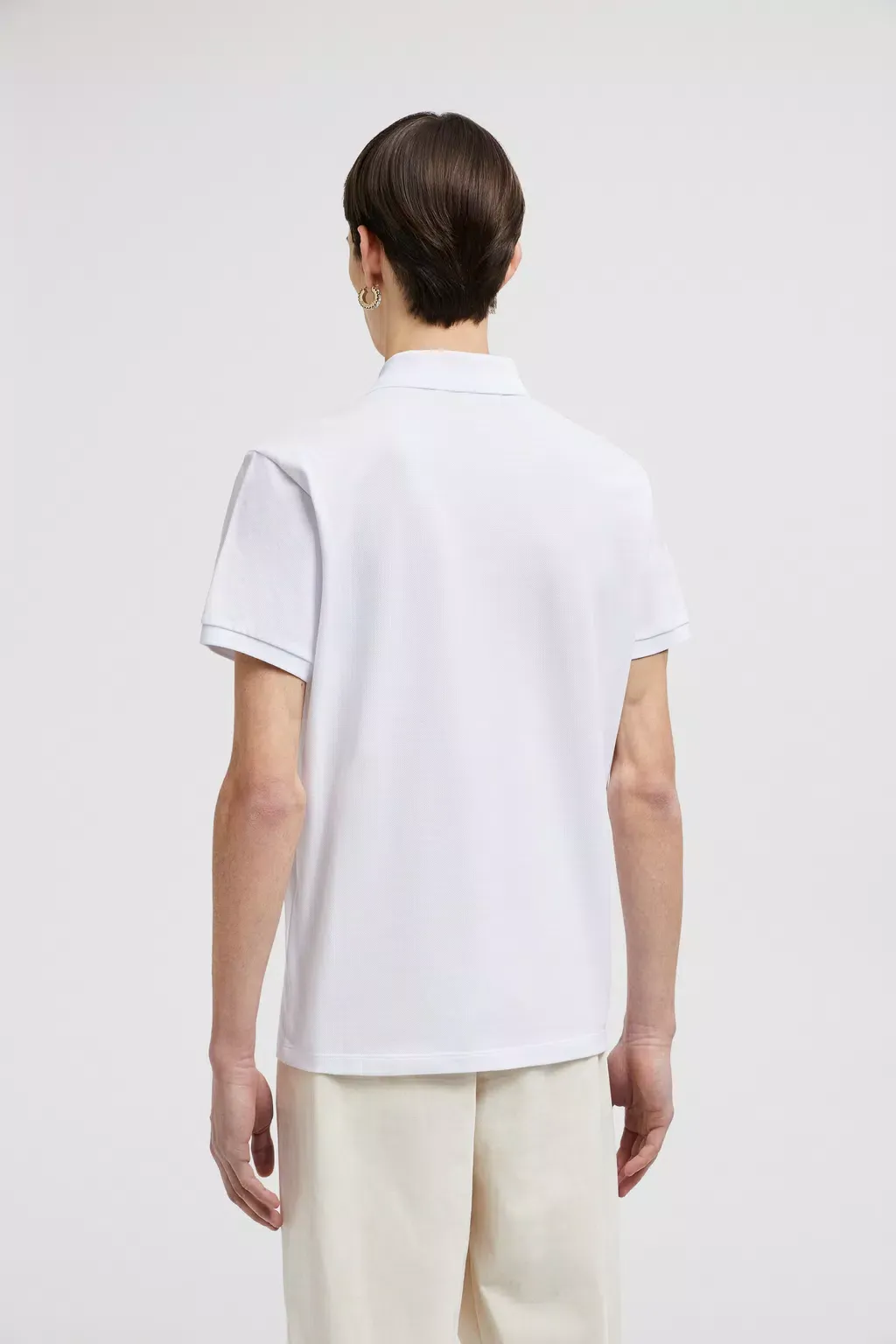 Logo Patch Polo Shirt