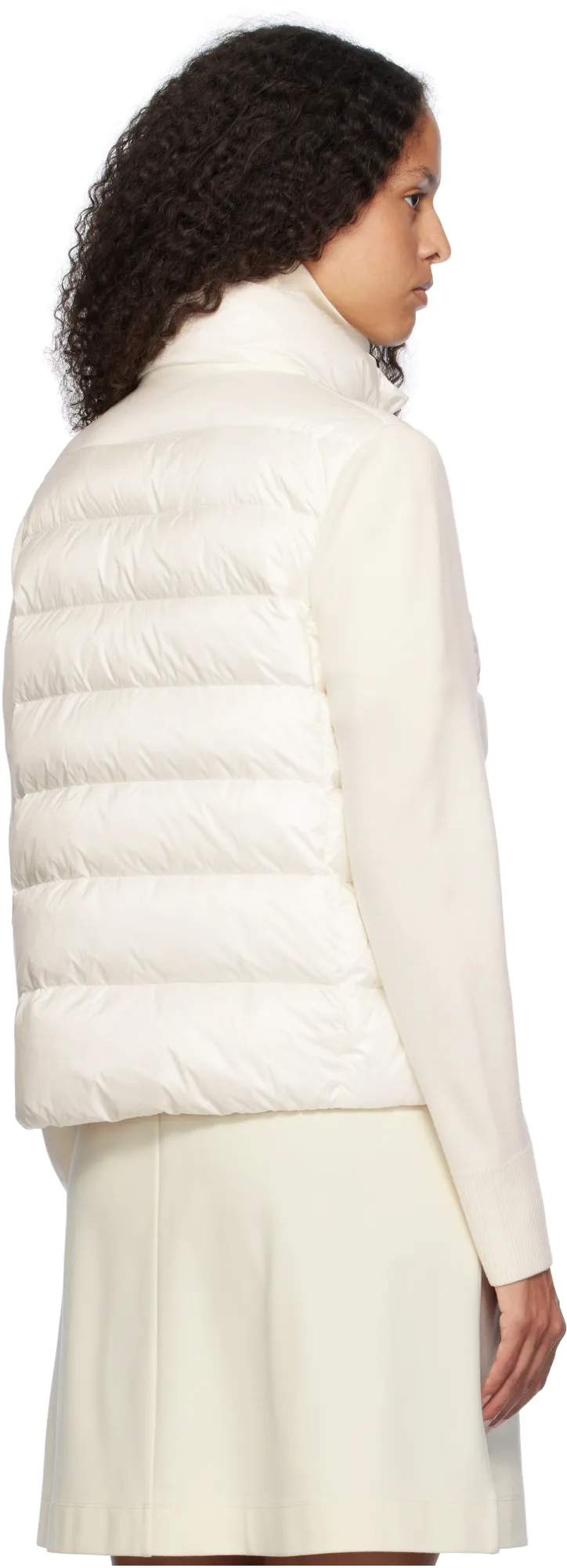 Panelled Zip-Up Padded Jacket