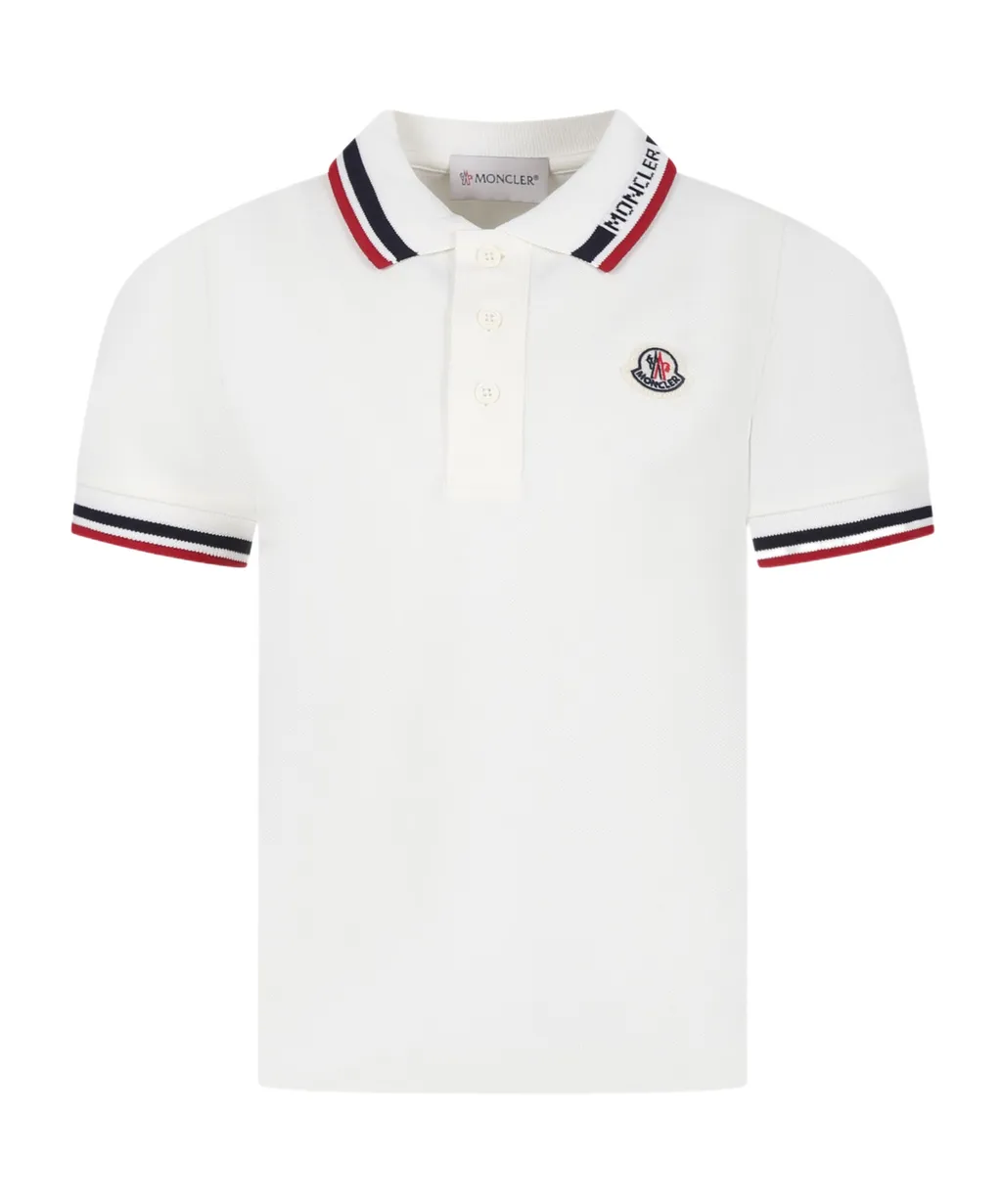 Logo Patch Polo Shirt