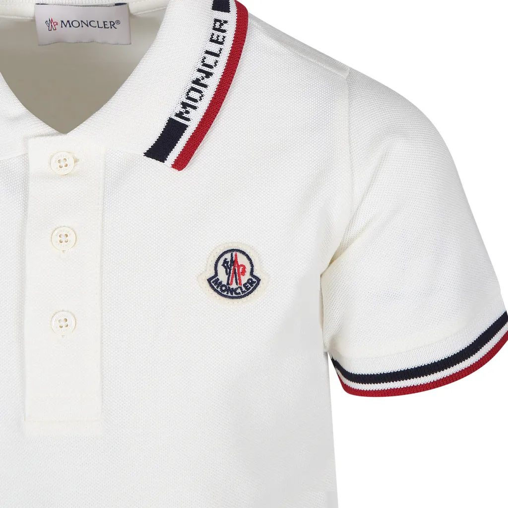 Logo Patch Polo Shirt