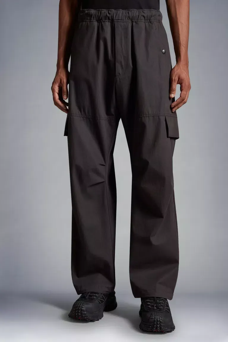 Logo Patch Cargo Pants
