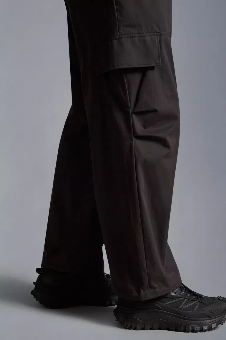 Logo Patch Cargo Pants