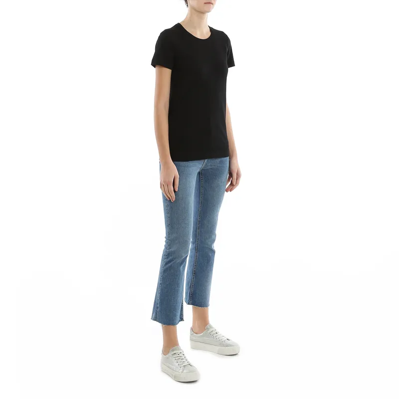 T-Shirt With Round Neck And Short Sleeves