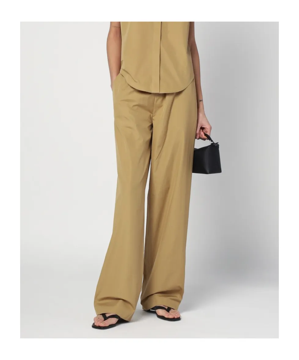 Elastic Waist Casual Pants