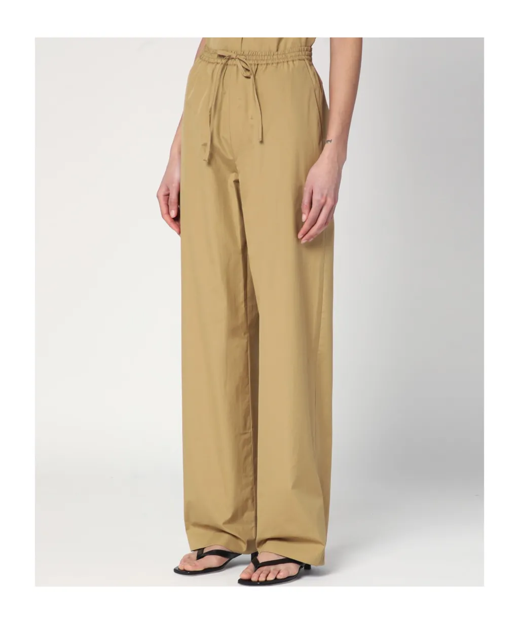 Elastic Waist Casual Pants
