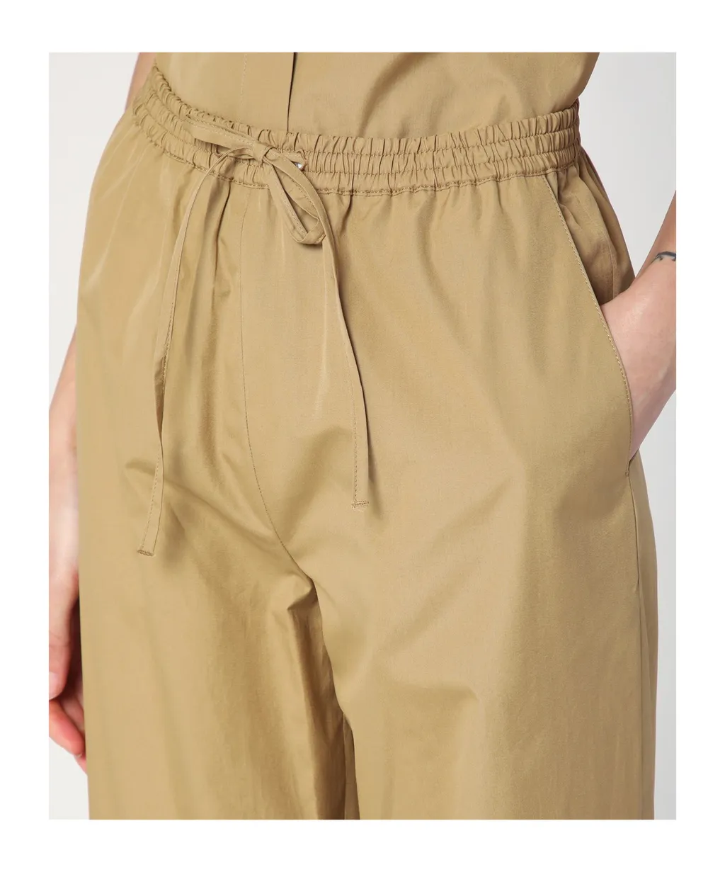 Elastic Waist Casual Pants