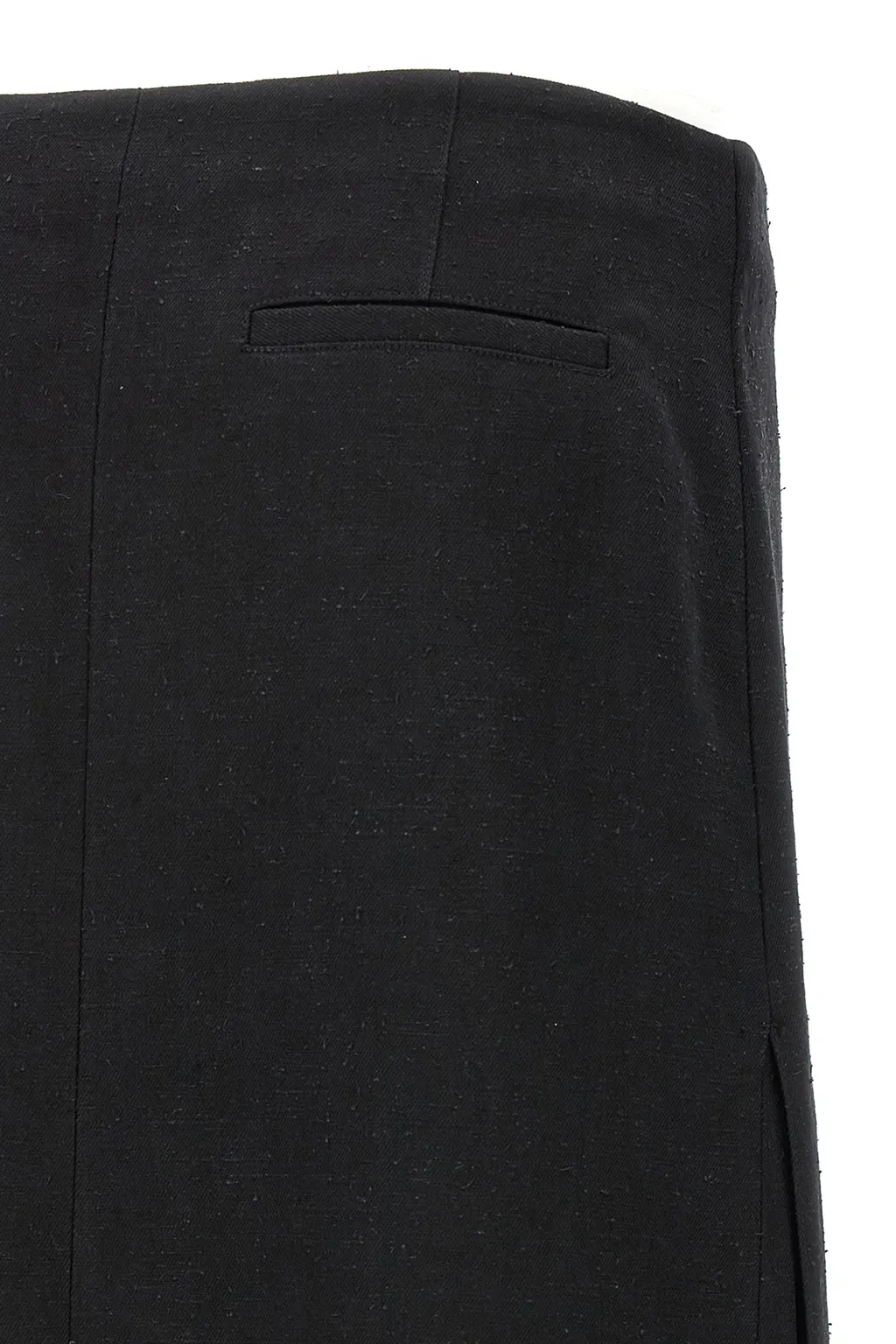 Atri Buttoned Midi Skirt