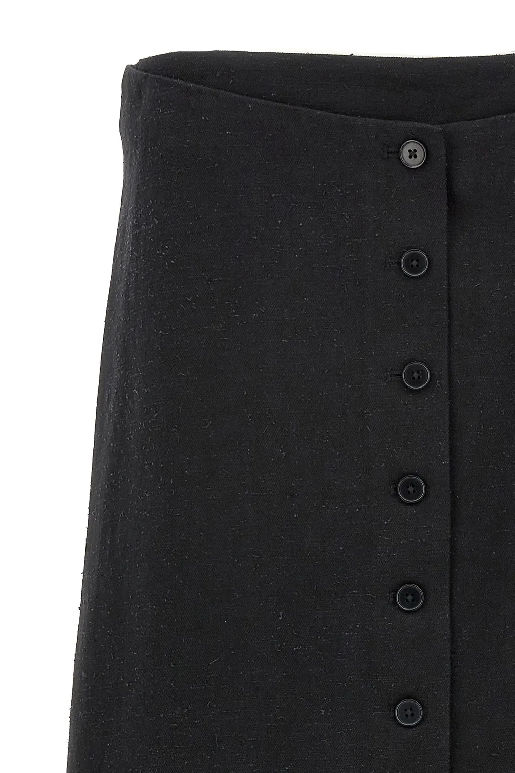 Atri Buttoned Midi Skirt