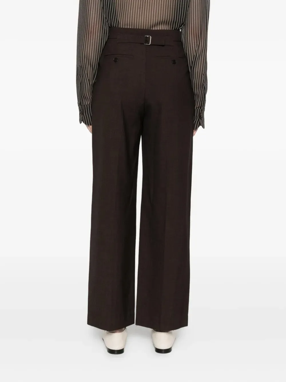 Straight-Leg Casual Pants