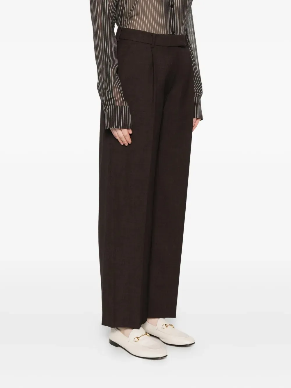 Straight-Leg Casual Pants