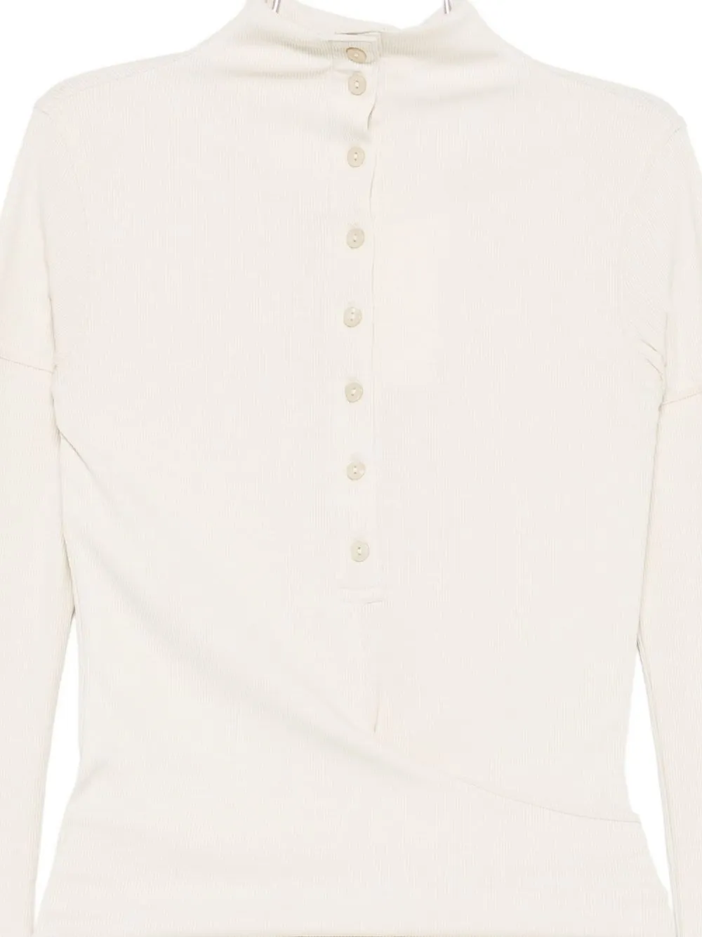 Knot-Detail Polo Shirt