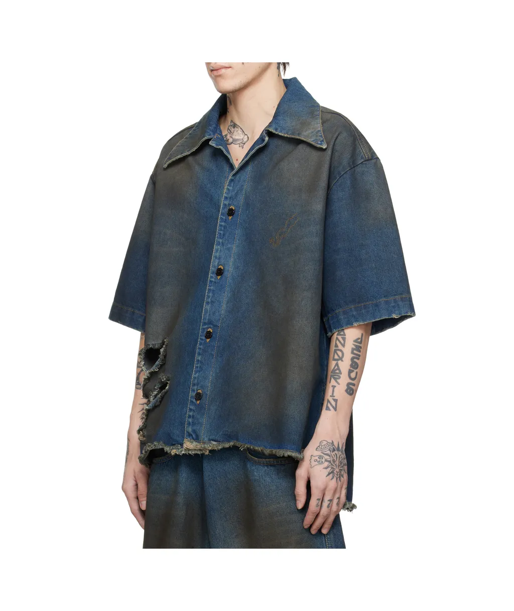 Boxy Denim Shirt
