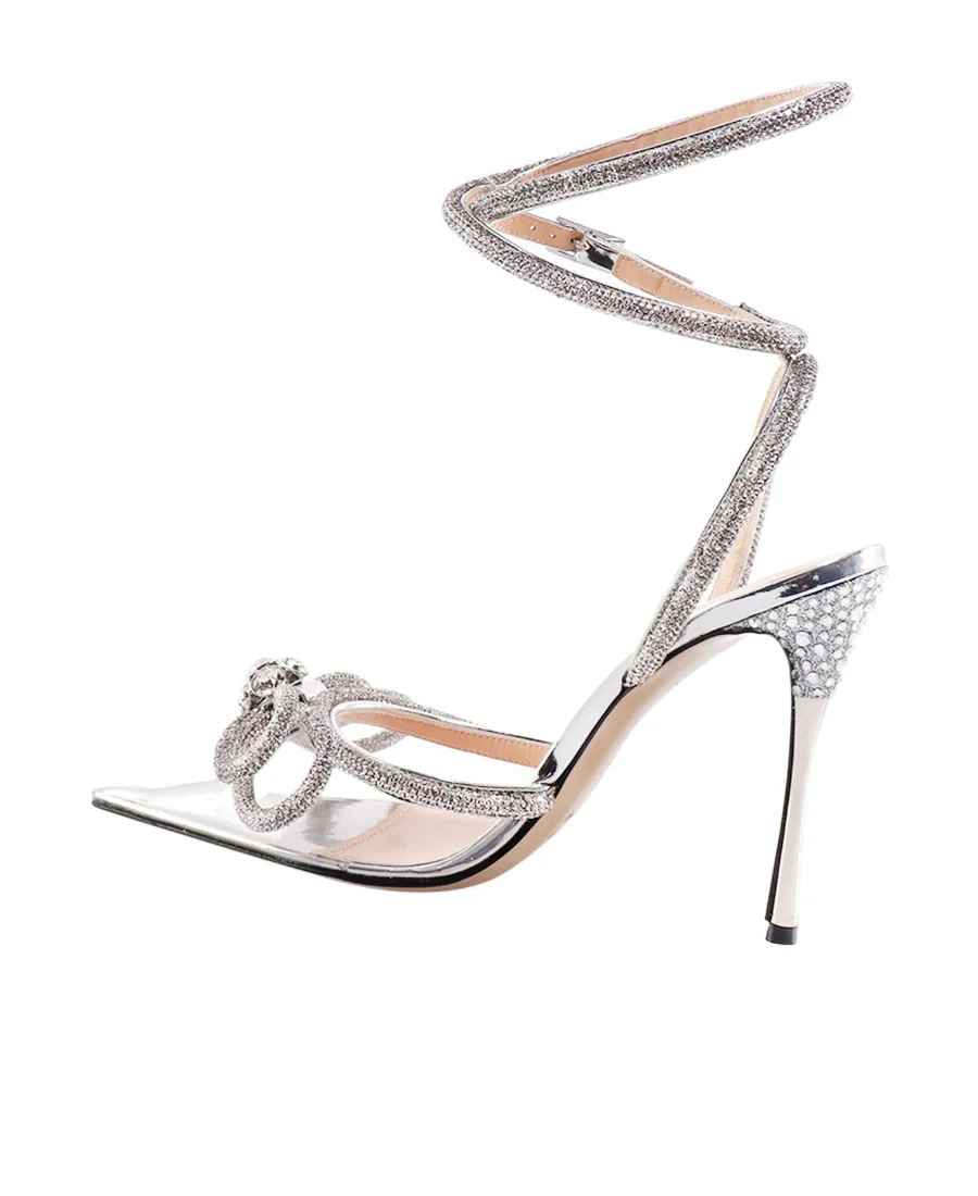 Embellished Pointed Toe Slingback Pumps