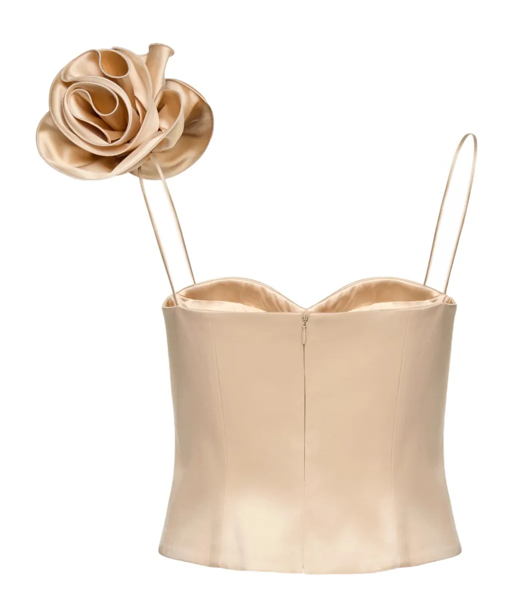 Flower Appliqué Tank Top