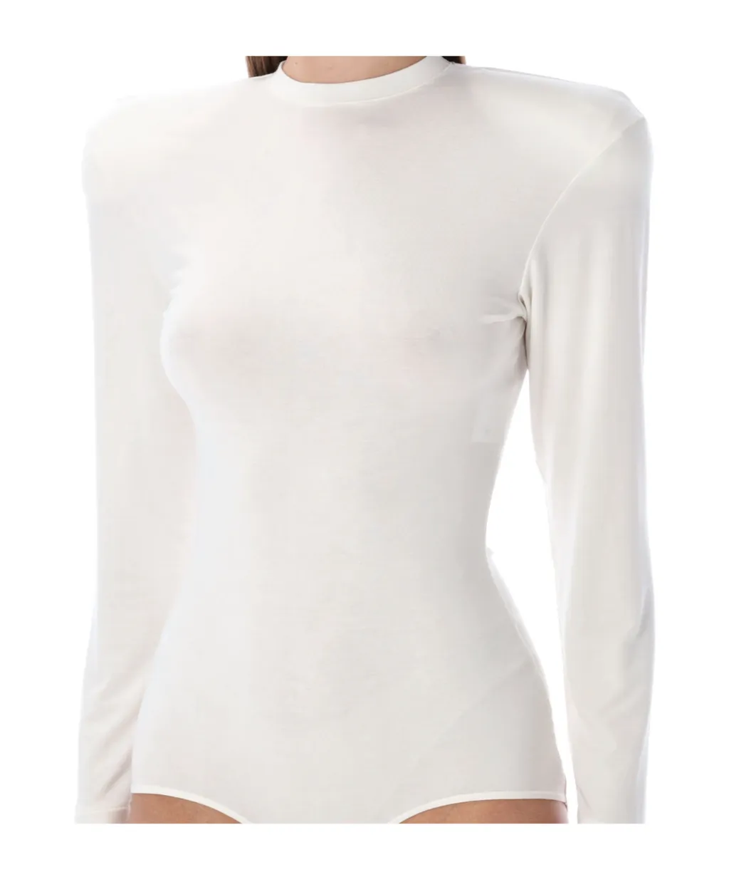 Crewneck Jersey Bodysuit