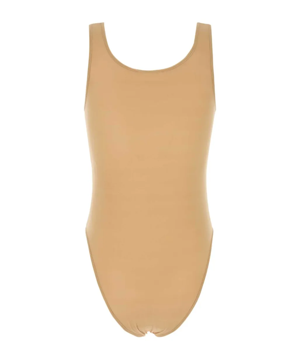 Mesh Scalloped Bodysuit