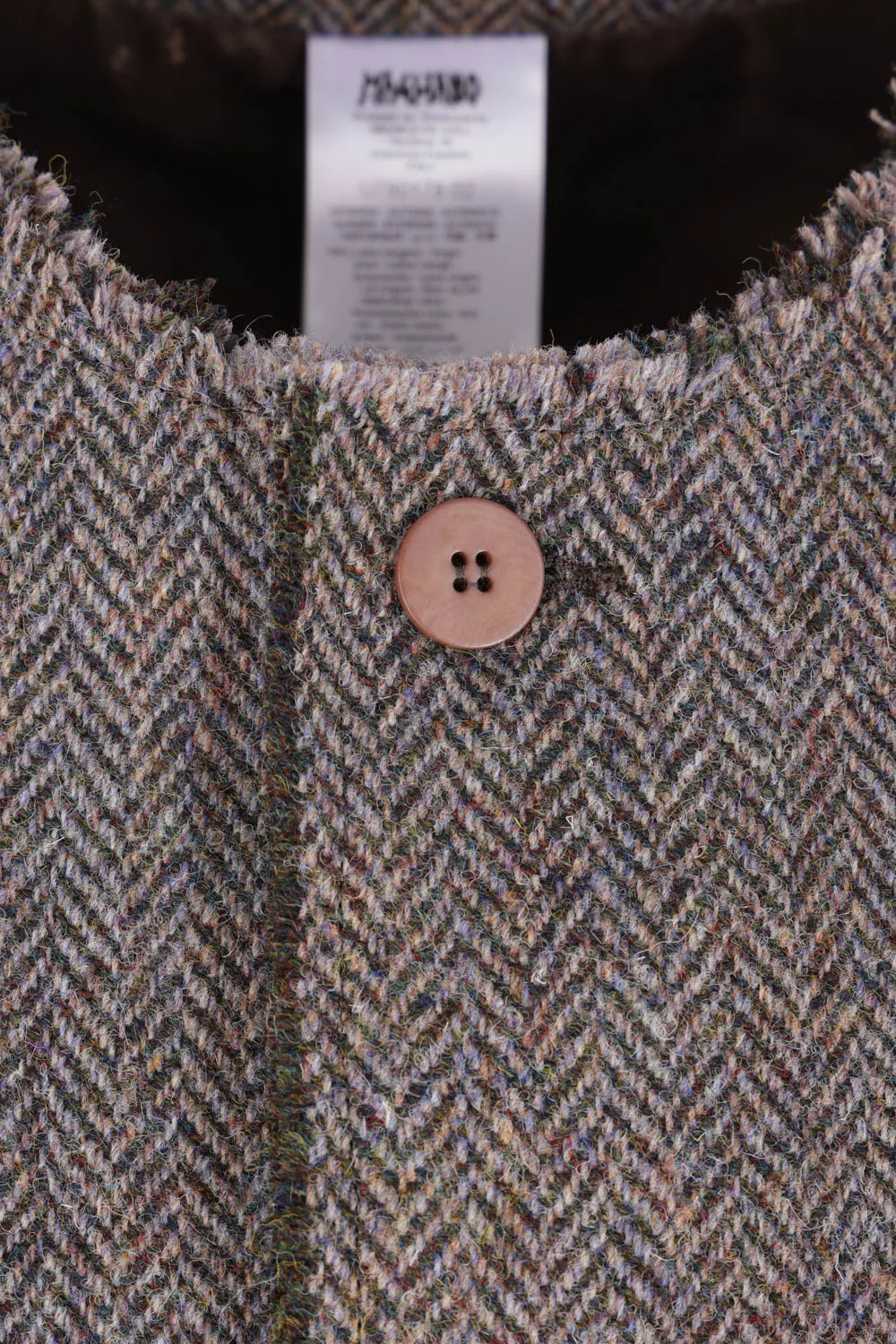 Herringbone Single Breasted Jacket