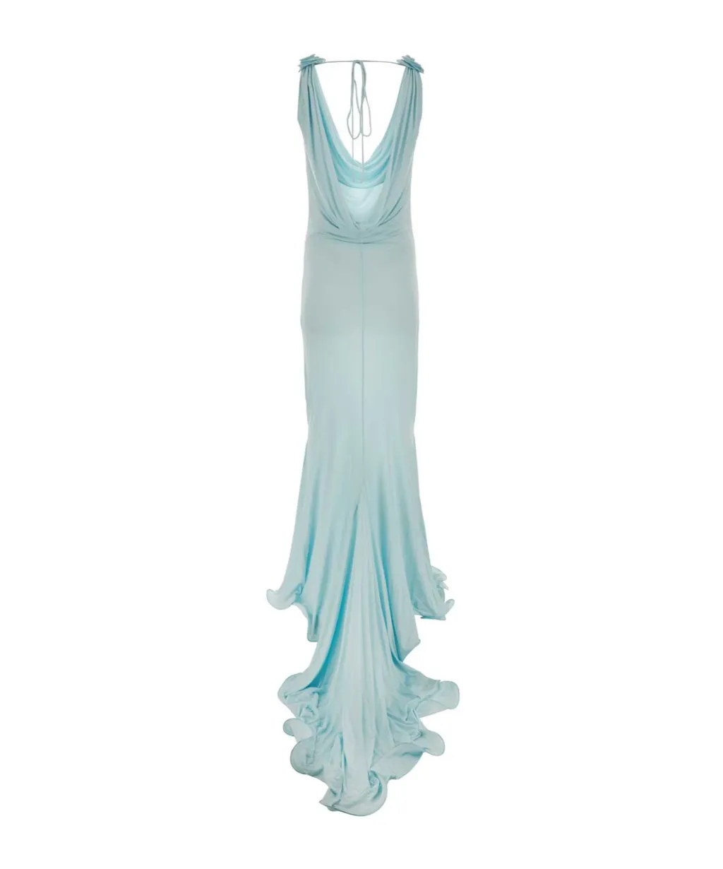 Cowl Neck Maxi Dress