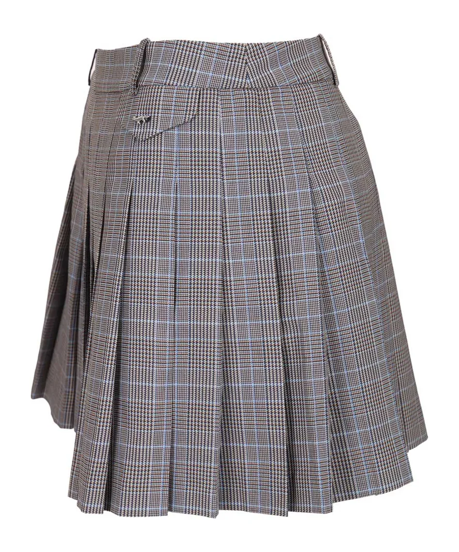 Pleated Mini Skirt