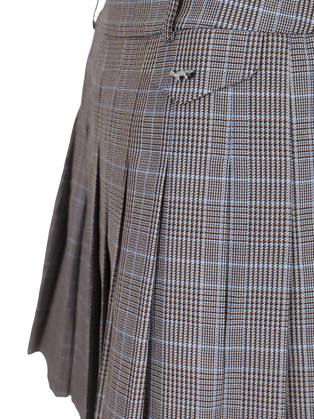Pleated Mini Skirt