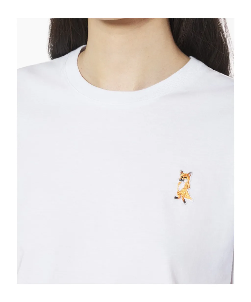 Standing Fox Embroidered T-Shirt