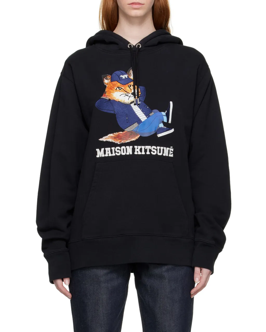 Graphic-Print Hoodie