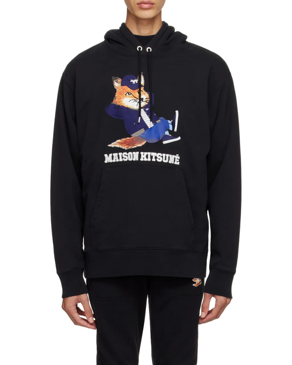 Graphic-Print Hoodie