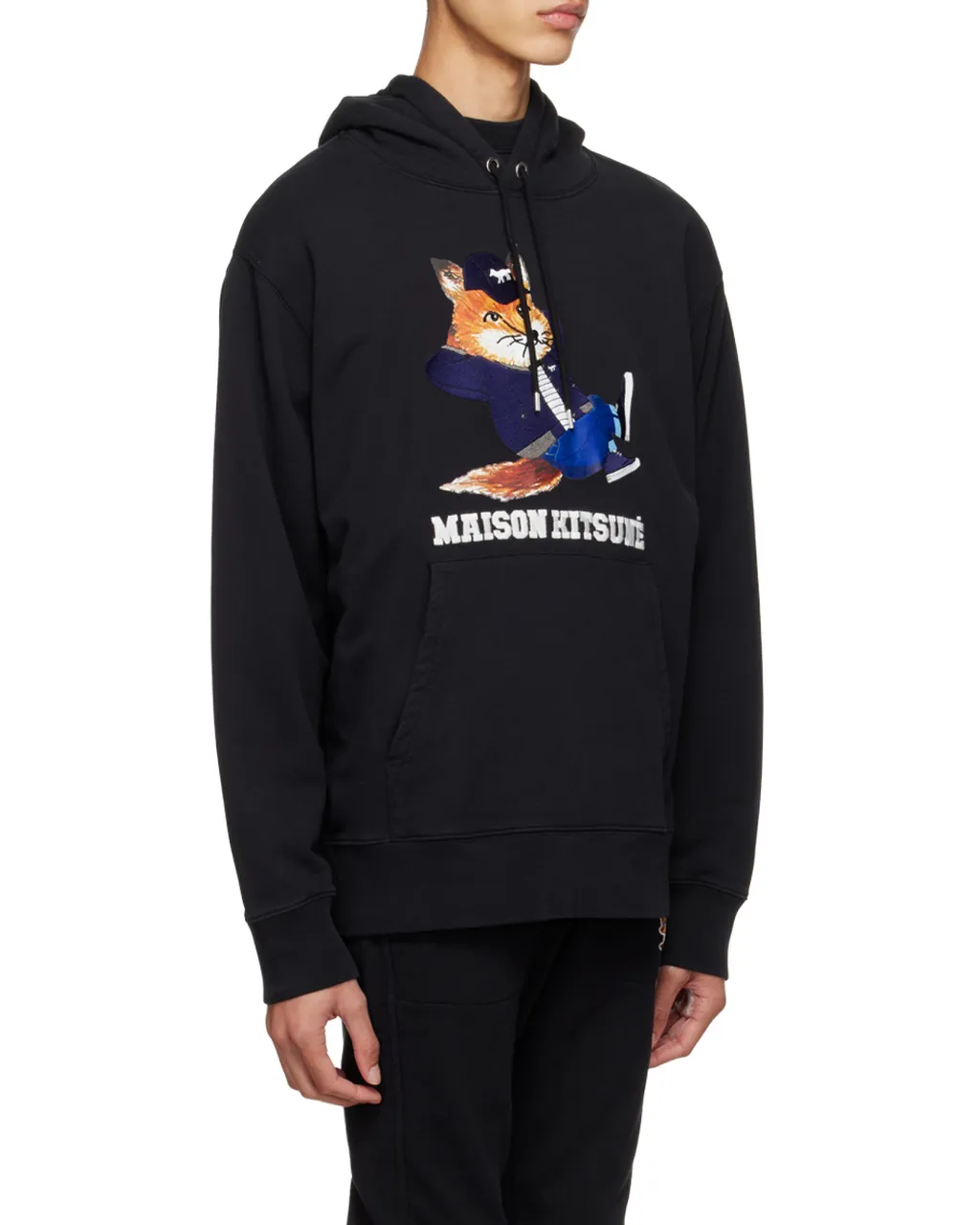 Graphic-Print Hoodie