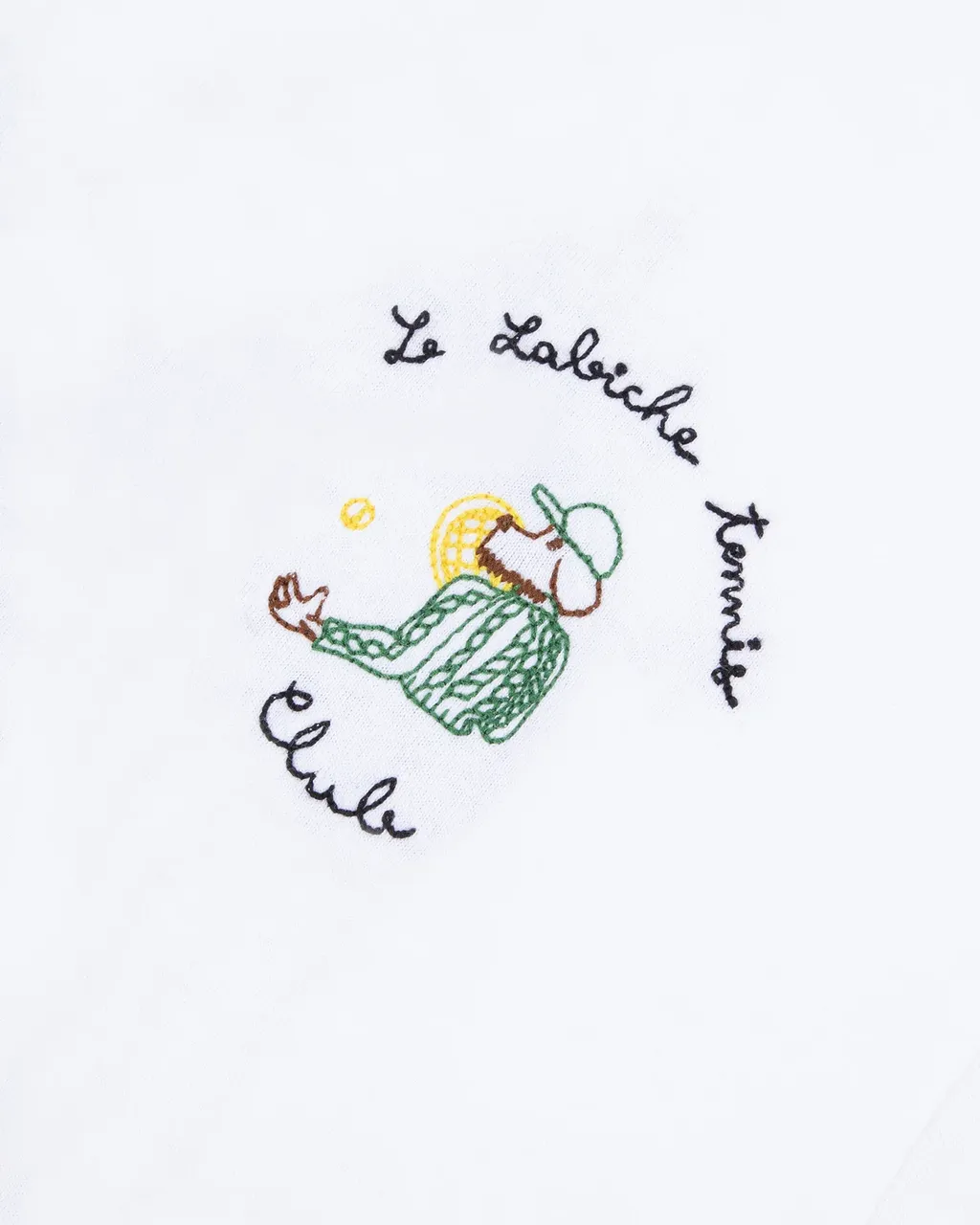 Embroidered-Cactus T-Shirt