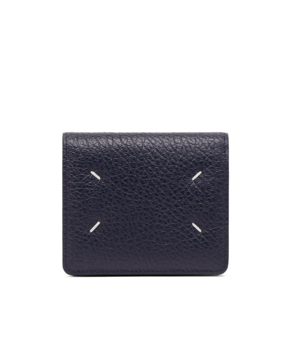 Four-Stitches Compact Wallet