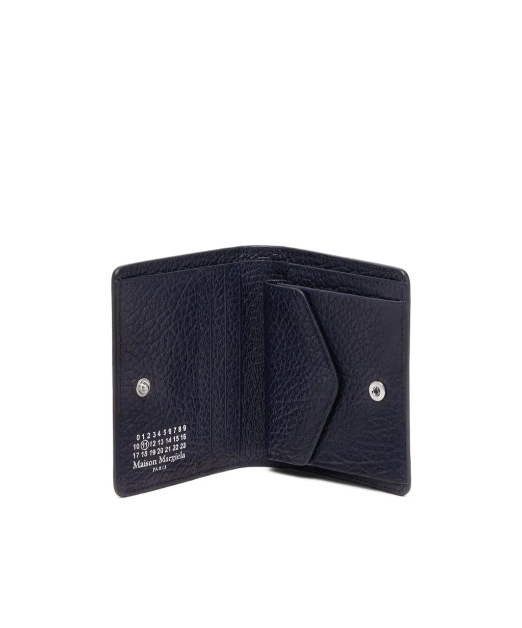 Four-Stitches Compact Wallet