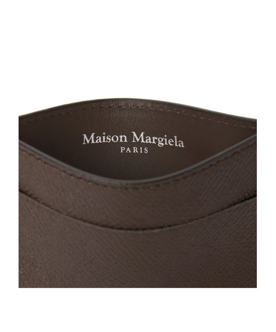 Four-Stitch Detailed Card Holder