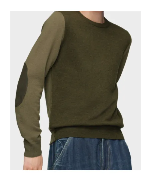 Two-Tone Knitted Jumper