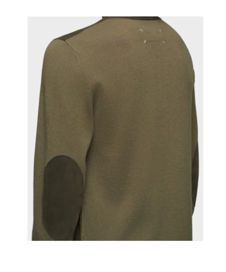 Two-Tone Knitted Jumper